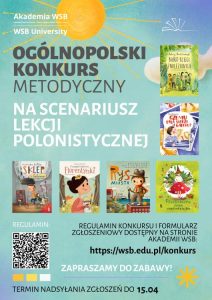 Ogólnopolski Konkurs na Scenariusz Lekcji Polonistycznej